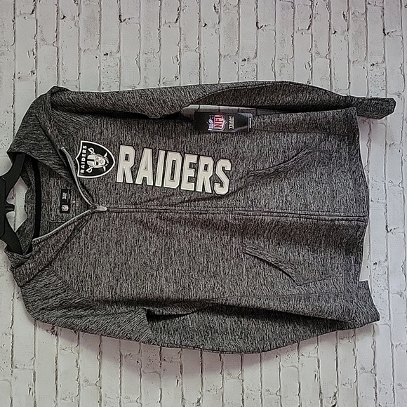 NWT Las Vegas Raiders, NFL Team Apparel, Women's Full-Zip Jacket, Size Small. - Picture 1 of 10